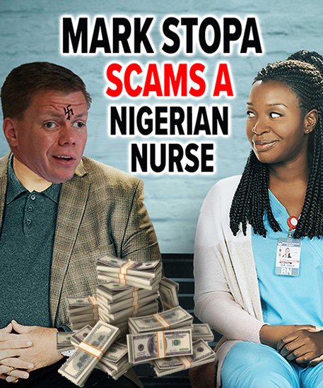 Mark Stopa Steals $150,000 from Nigerian Nurse in Court Scam