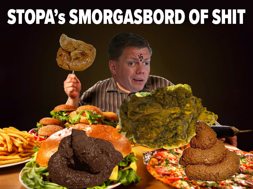 Mark Stopa To Eat From The Smorgasbord Of Shit